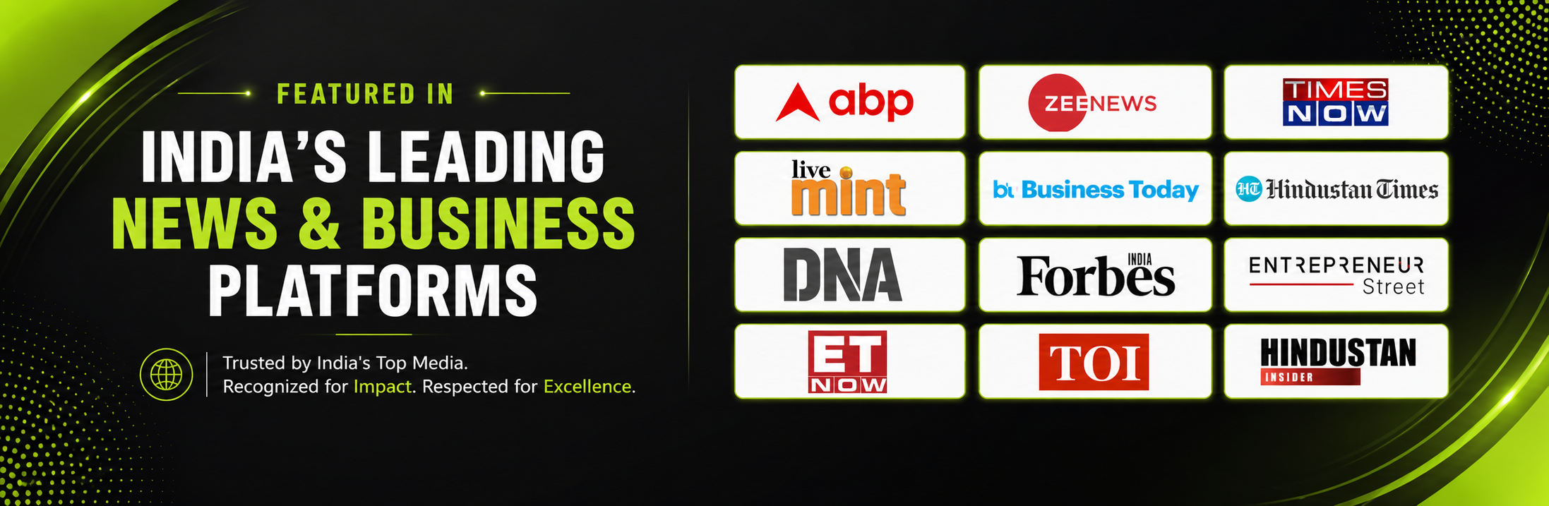 Featured in India's Leading News and Business Platforms